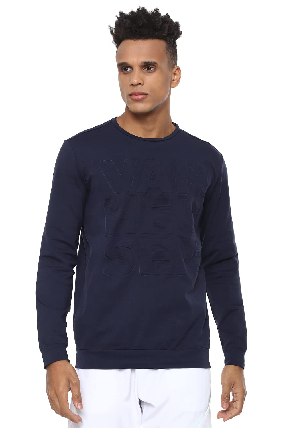 van heusen Men's Cotton Blend Crew Neck Sweatshirt-picture-12