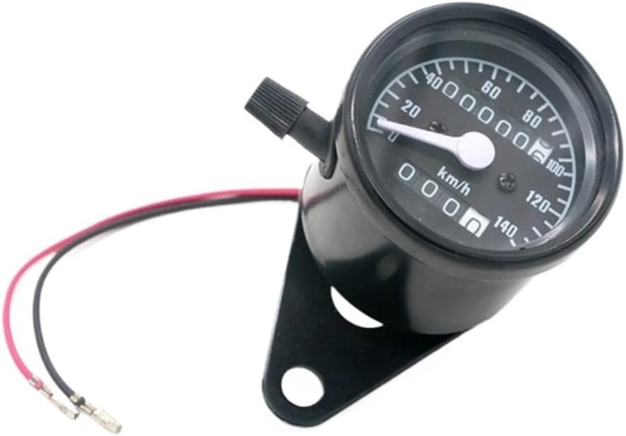 Motorcycle Odometer Gauge Upgraded Tachometer Odometer Meter Accurate Data Display Metal for Motorcycles