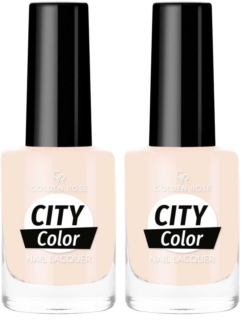Golden Rose City Color Nail Lacquer No:120 - Oje 2li paket