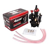 Lieferumfang: 1 x PWK34 Vergaser mit Düsen-Set; gute Verpackung, in Eisen-Box.