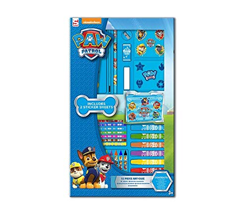 Set colorear Patrulla Canina Paw Patrol 52pz