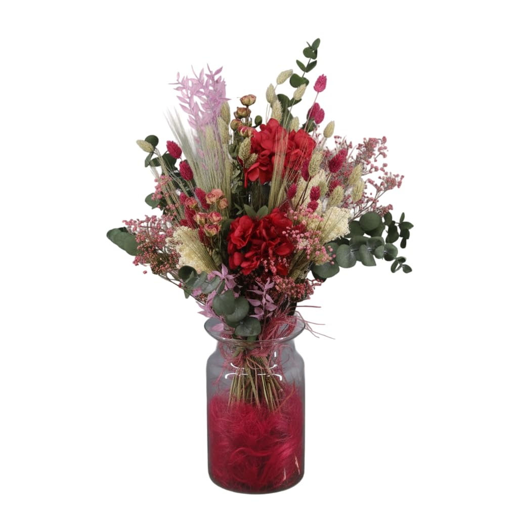Ramo de Flores Preservadas en Tonos Rosados – DECOALIVE Elegancia y Amor