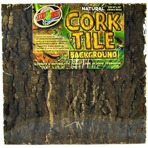 Zoo Med Cork Tile Background for Terrariums Cover