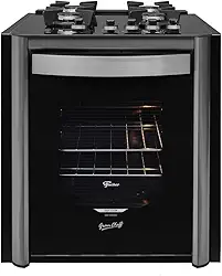 FOGÃO DE PISO EMBUTIR À GÁS 4Q GRAN CHEFF SILVER 220V - 32750-92666