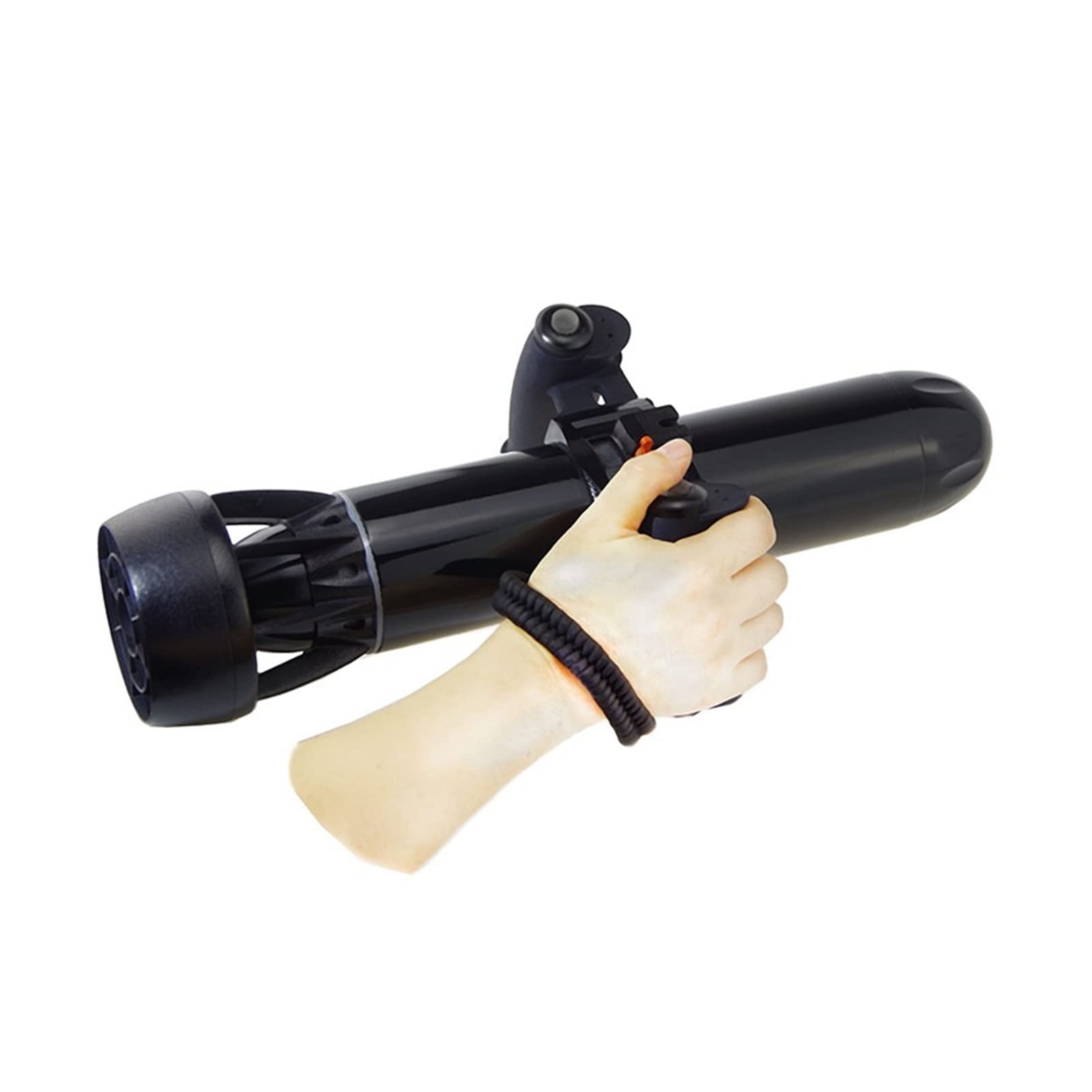 Scooter subacqueo Propulsore Subacqueo A Braccio con Una Sola Mano, Propulsore Subacqueo Portatile for Immersioni Subacquee per Le Immersioni subacquee e Lo Snorkeling(Noir,Long Double)