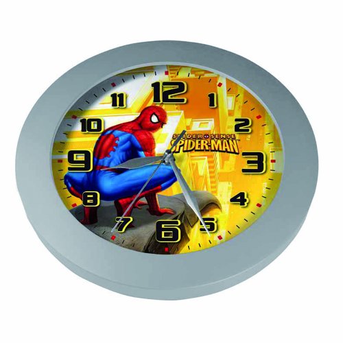 Spiderman sm-g386u00a0wud de 200u00a0Horloge murale, 25u00a0x 25u00a0cm