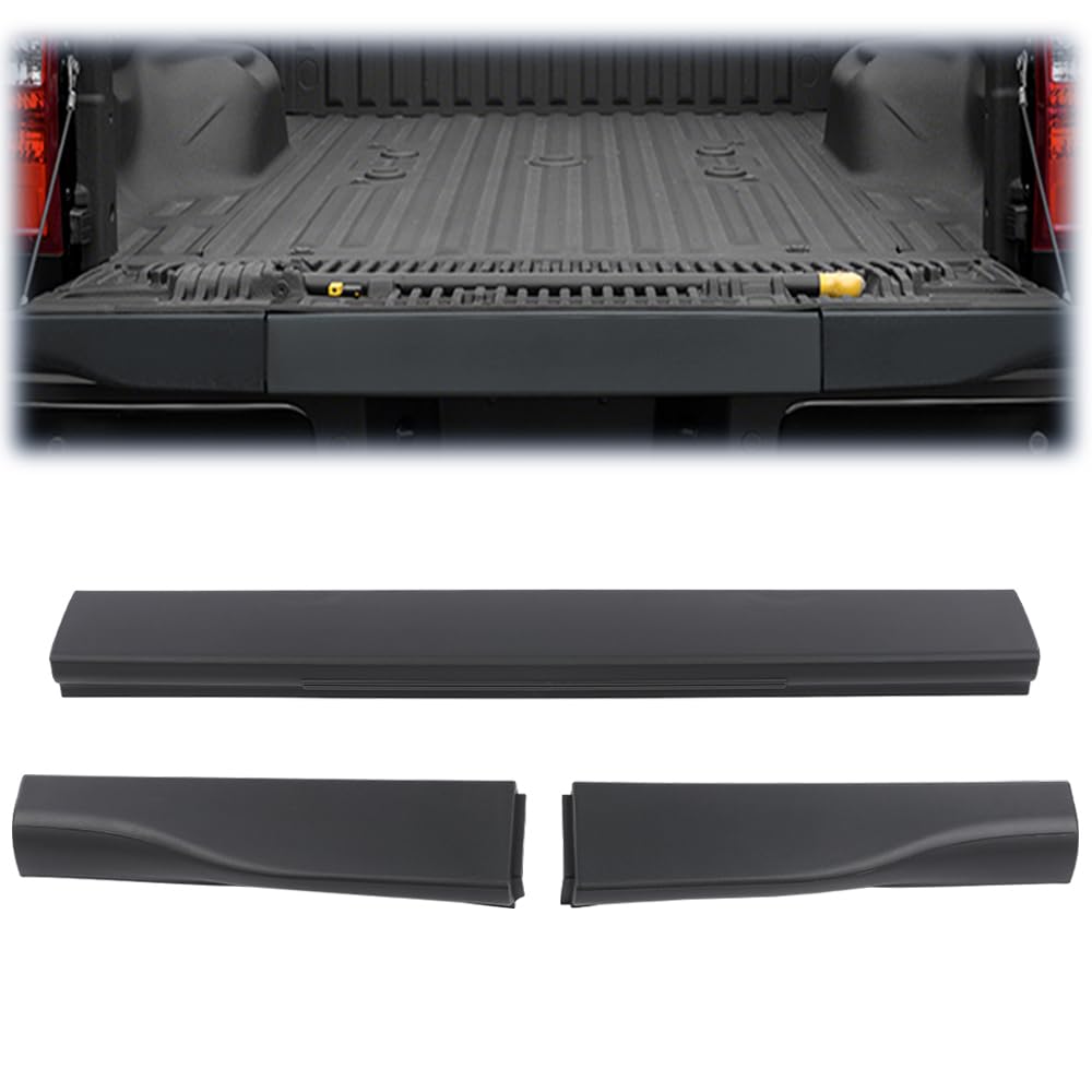 PIT66 3PCS Flex‑Step Tailgate Molding Trim, Fit F250 F350 2008‑2016