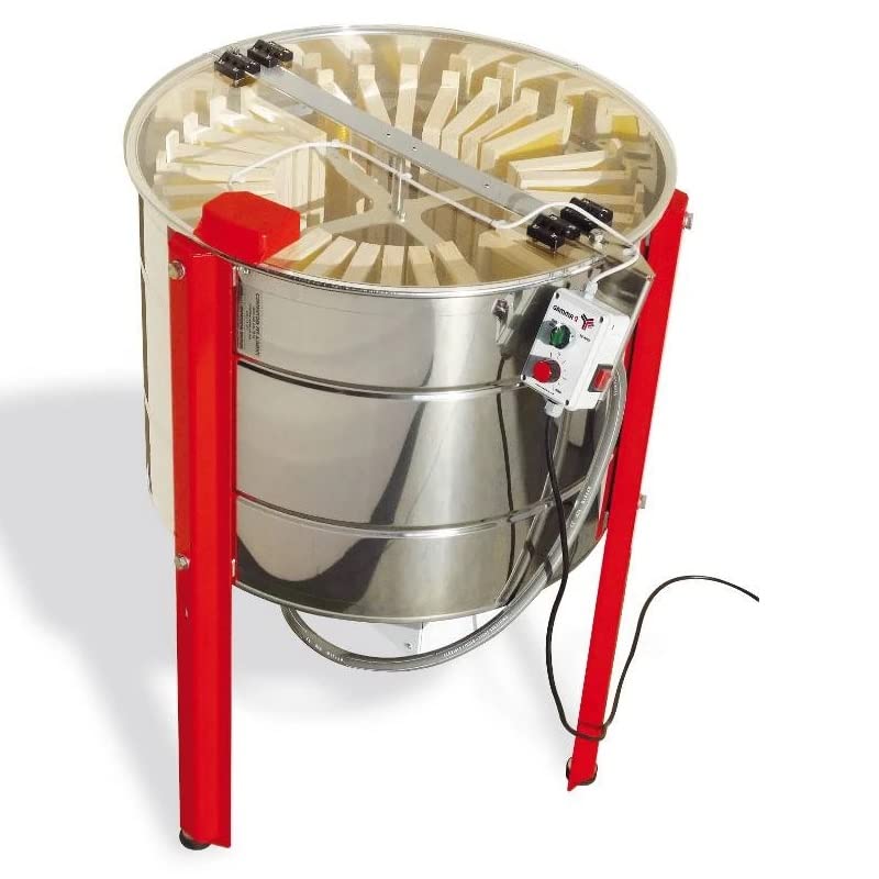 Beehive Flow-12 Frames Electrical, Stainless Steel, With Legs And Plastic Honey Gate Speed Control Frequency Converters Three Phase 220V, 550W (EX-06)