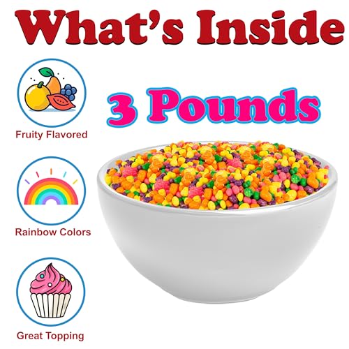Nerrds Rainbow Mini Dulces Duros 3 lbs Surtido Frutal miniatura 2