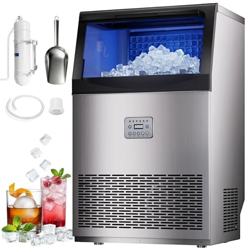 Commercial Ice Maker, 110Lbs/24H