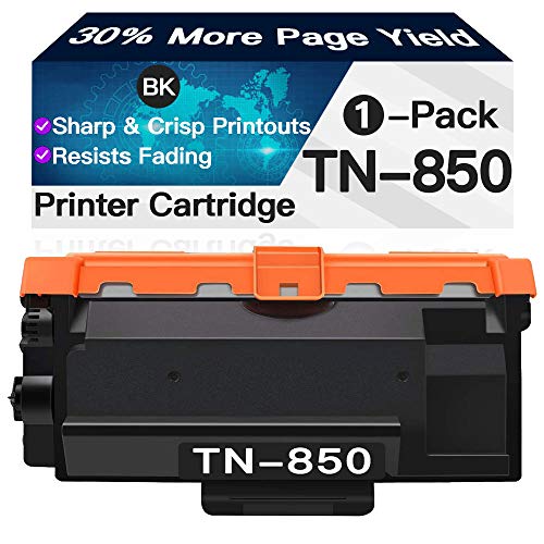 Funya Compatible Toner Cartridge Replacement for Brother TN850 TN-850 (High Yield, Black, 1-Pack), Standard Size