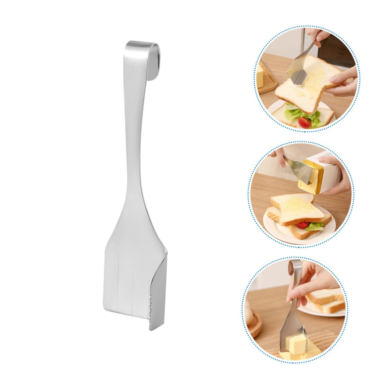 Unomor Cheese Cutter and Butter Slicer Tool for Home Baking Manual Cheese Slicer with Hook for Easy Storage for Kitchen and Restaurant Use