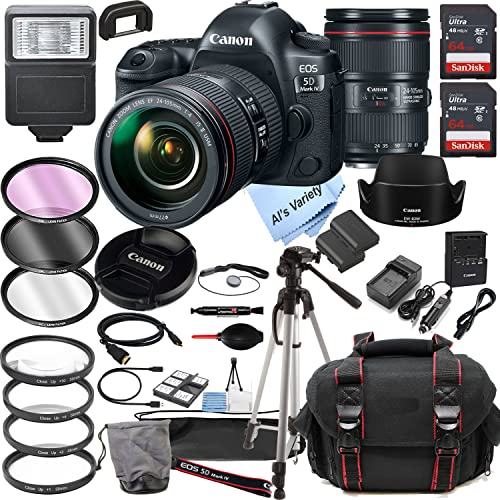 Canon EOS 5D Mark IV Cámara DSLR con lente EF 24-105mm