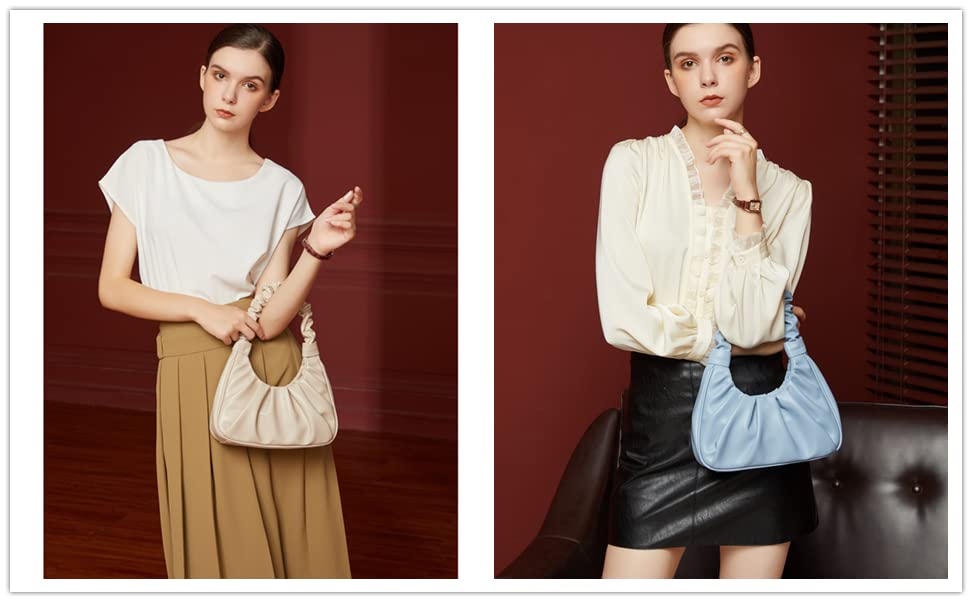 CYHTWSDJ fashionable for Women cute Hobo Tote Bags handbag mini clutch with zipper