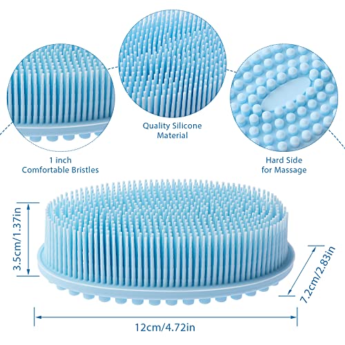 Cobee Spazzola da Bagno in Silicone, Scrubber