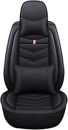 Fundas de asiento de automóvil para Mazda 2 Mazda2 2007-2019 5 asientos, juego completo de funda de cojín de cuero sintético para automóvil,