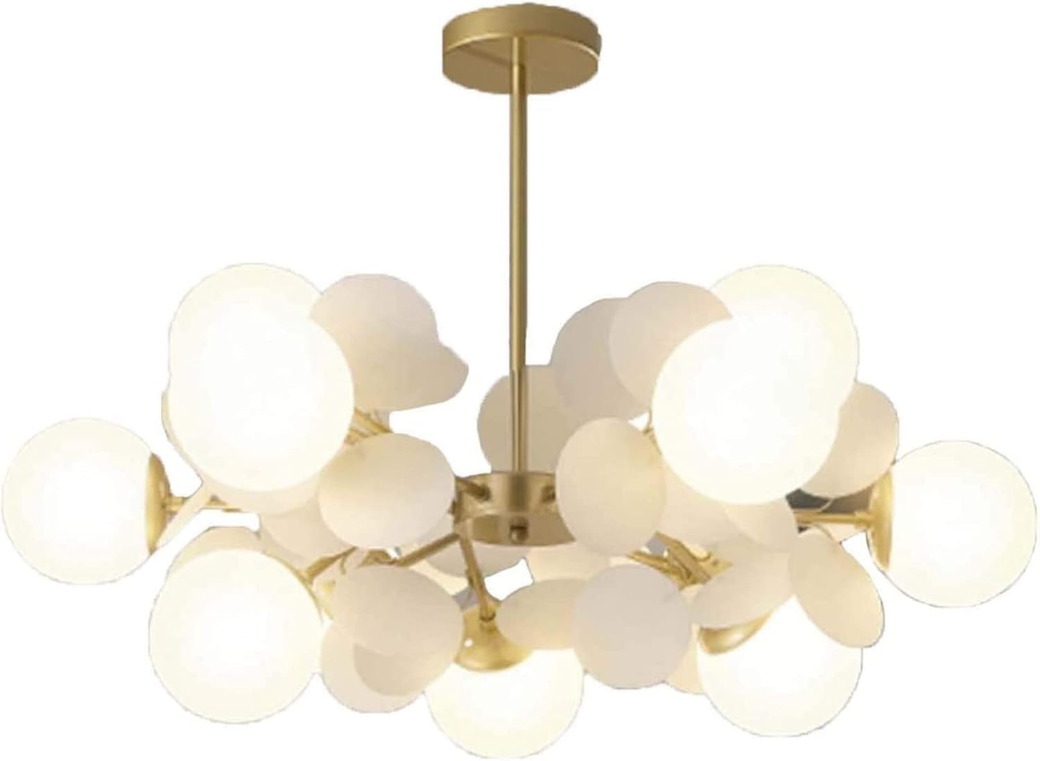 HYJAUSXB Indoor Led Ceiling Pendant, Chandelier Light Modern G9 Hanging Pendant Lighting Crystal Chandeliers Flush Mount Pendant,Foyer