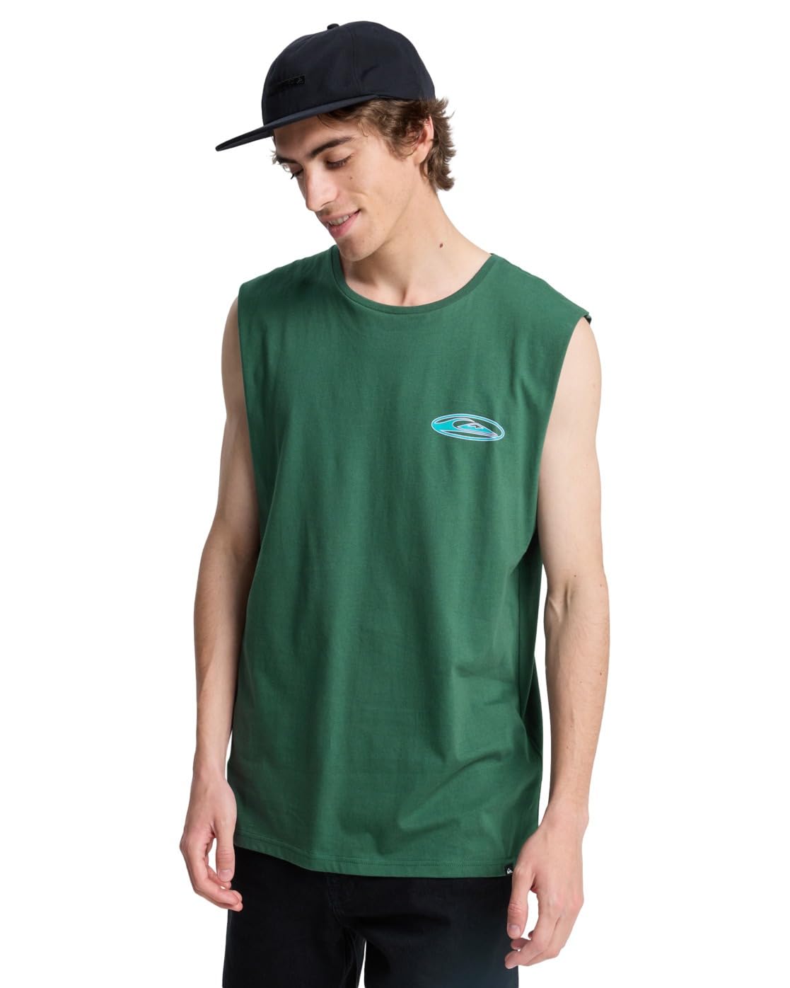Quiksilver EV Quikglobe Muscle - Muscle T-Shirt - Men - Green
