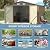 Patiowell 10x8 FT Storage Shed, Outdoor Metal Sheds with Lockable Door and Sloping Roof, Waterproof Outside Large Garden Tool Shed with Breathable Vents for Patio Lawn Backyard, Brown