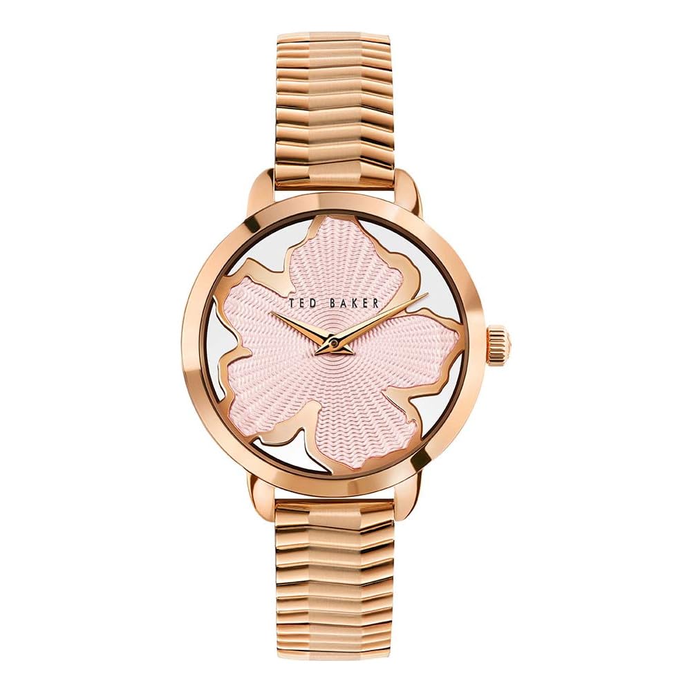 Ted Baker Lilabel Stainless Steel Rose Gold Bracelet Watch (Model: BKPLIF2029I)