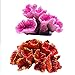 Artificial Coral Plant Colorful Resin Ornaments Aquarium Decor Polyresin Simulation Coral for Fish