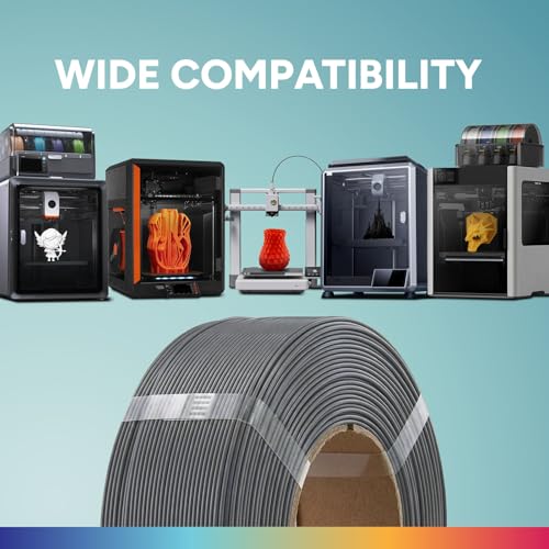Image of OVERTURE High Speed Refill PLA 1.75mm Filament, 1kg Space Gray