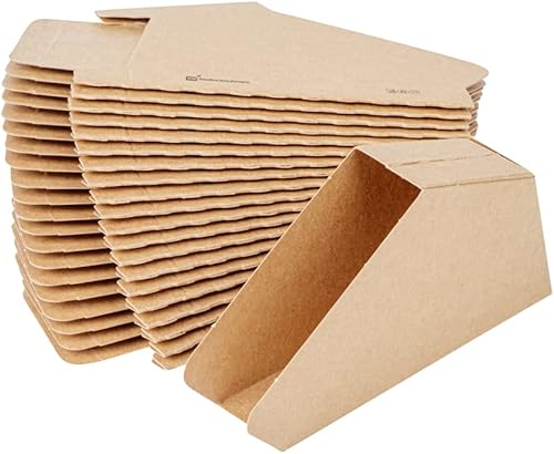 Miniatura 2 de Restaurantware Bio Tek - Soporte para tacos individual de 4 x 1.25 x 2.25 pulgadas, 200 soportes para tacos a prueba de grasa, pequeño papel de