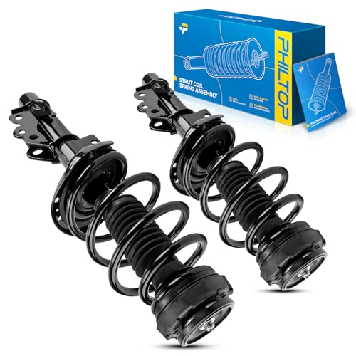 Image of PHILTOP Front Complete Struts Assembly with Coil Spring For 2013-2015 Camaro 172912 /172913-Quick Loaded Suspension