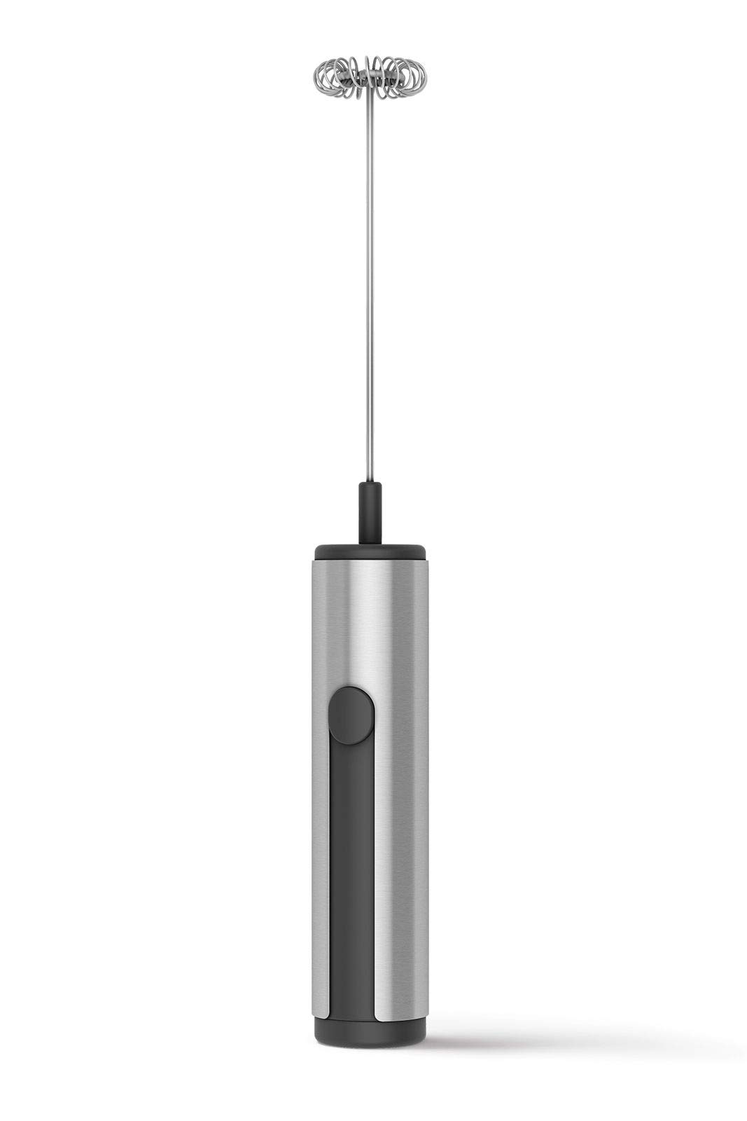 Zack 20240 TAZZO Milk Frother, Stainless Steel, Silver