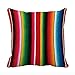 Housse de coussin colorée de style mexicain.