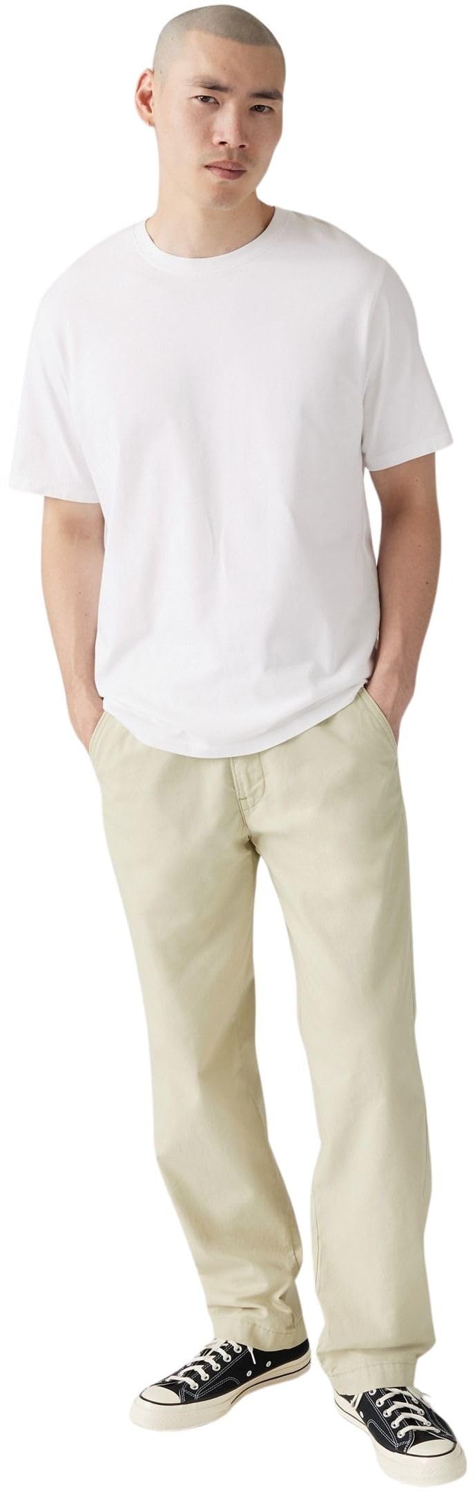 Levi's Hombre Pantalón Chino XX con Cintura elástica, Straight Fit