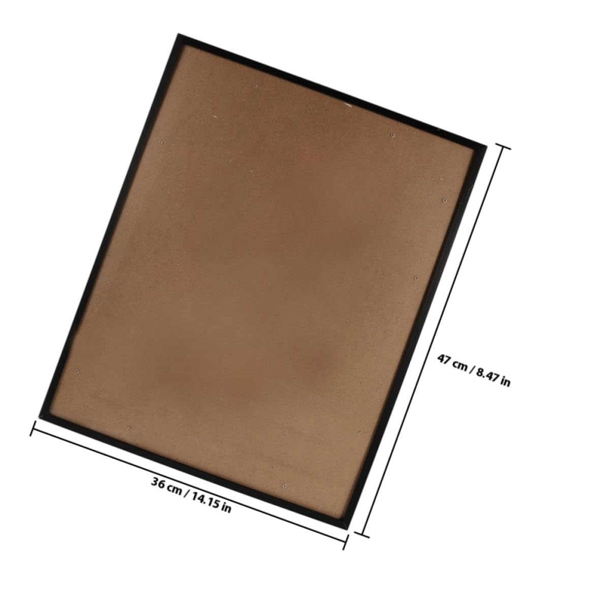 Marco para Póster de 18 Pulgadas de Aleación de Aluminio Negro