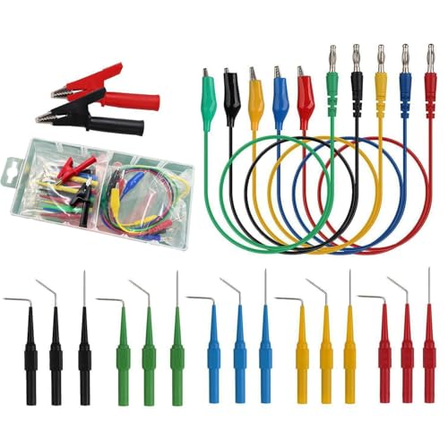 22PCS Back Probe Kit with Wire Piercing Probes, Banana...