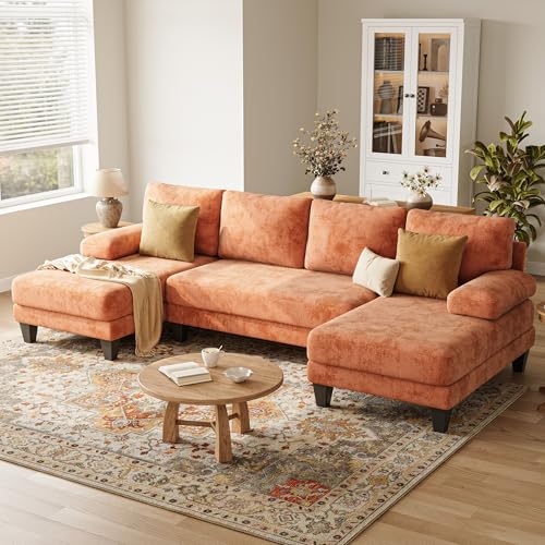TROMIRY U-Shaped Sectional Couches for Living Room | Cheille Sofa
