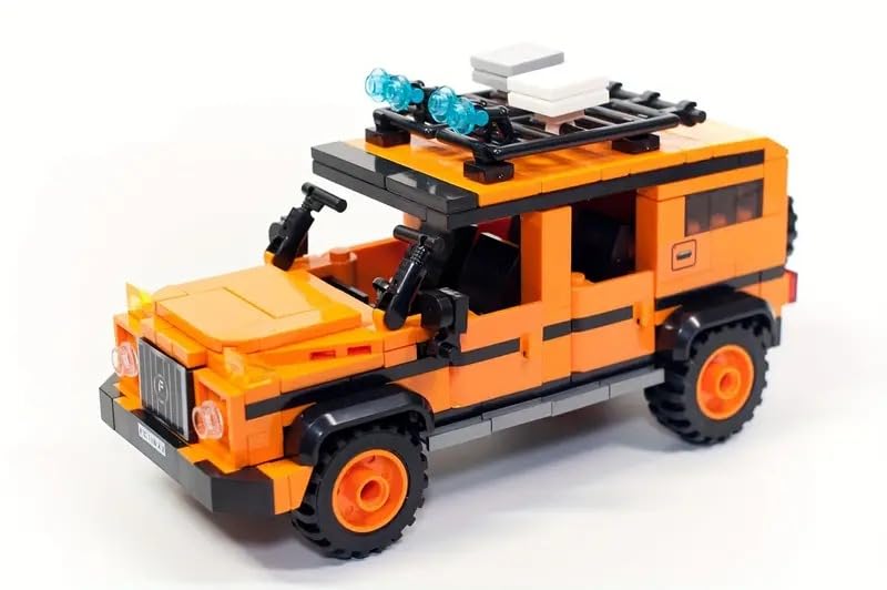 Happy GiftMart Unleash The Inner Gearhead Build Your Own Off-Road Racing Adventure Building Block Set 343 pcs (Orange) (B0CTCSVYPQ) Amazon Price History, Amazon Price Tracker