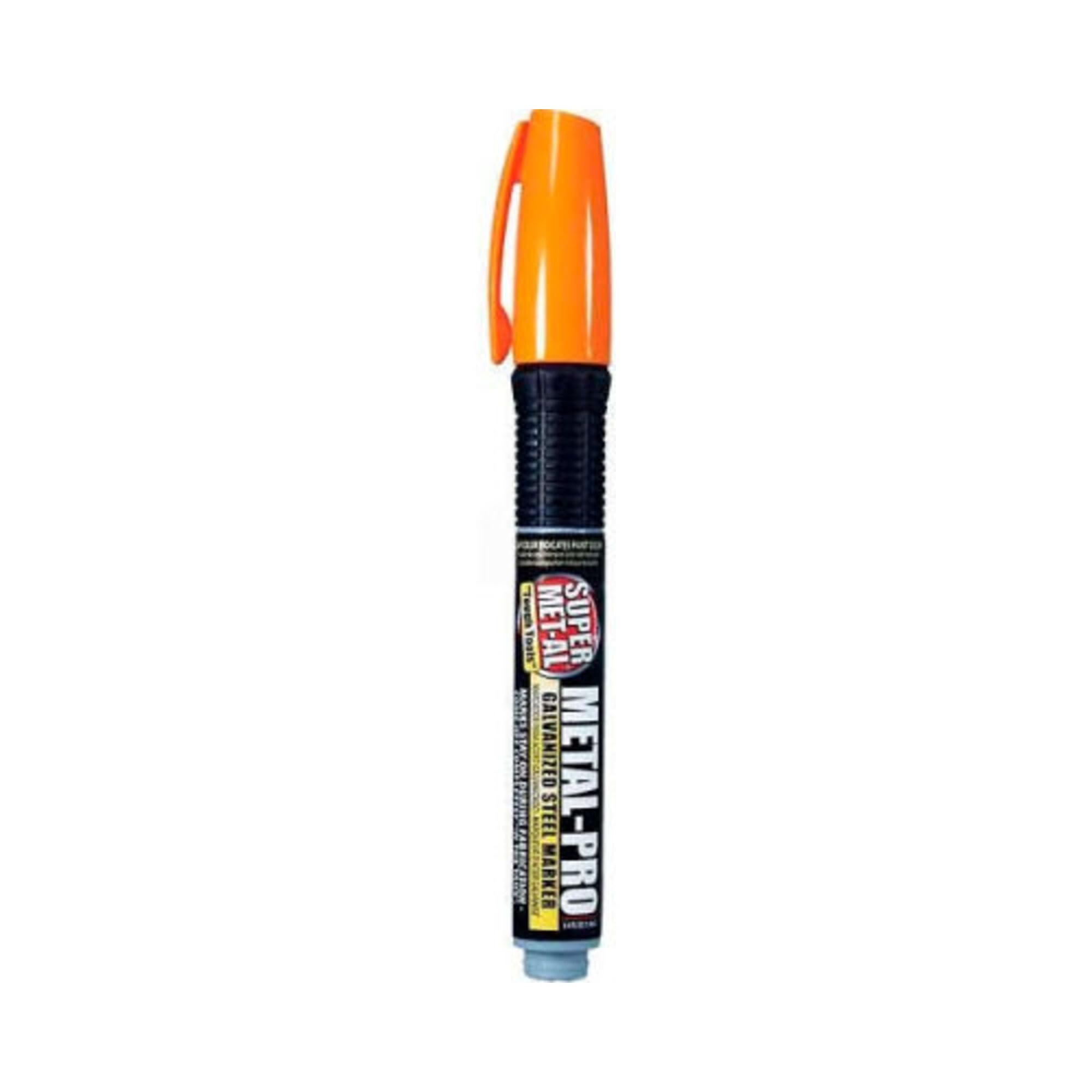 Super Met-Al Metal-Pro Galvanized Steel Marker (Creamsicle) - 12 PACK