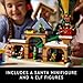 LEGO Icons Santa's Post Office Building Set for Adults - Christmas Village Decoration for Home - Includes Santa Minifigure, 4 Elves Minifigures, and More - Gift Idea for Men and Women - 10339