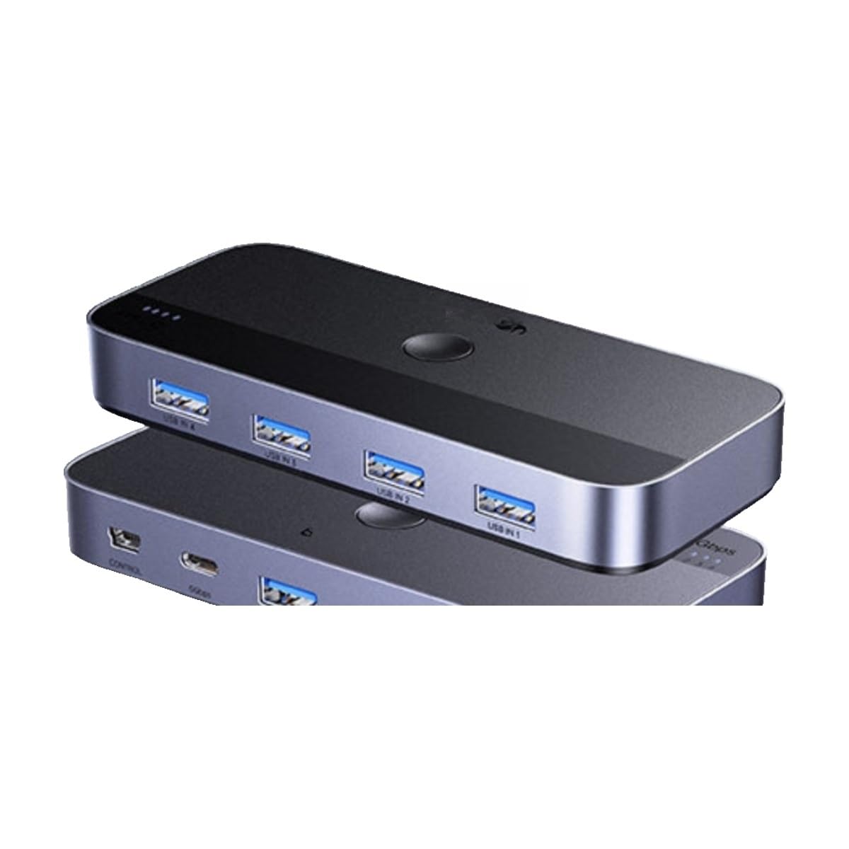 USB3.0 KVM Switch Shared U Disk Printer Sharing Converter Two-in-Four-Out Splitter(4x4 USB 3.0 Alloy Switch)-image-36