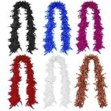 L'accessorio boa piuma struzzo charleston vari colori sono disponibili in taglia unica ed è adatta per arricchire il vostro outfit da Charleston