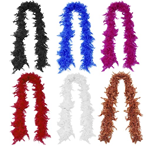 L'accessorio boa piuma struzzo charleston vari colori sono disponibili in taglia unica ed è adatta per arricchire il vostro outfit da Charleston
