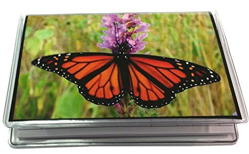 RFID ArmorShield-Protected Butterfly Photo Debit Card Holder w/Debit Register & Photo Insert