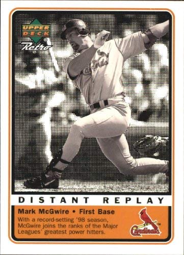 1999 Upper Deck Retro Distant Replay #D2 Mark McGwire MLB Baseball Trading Card