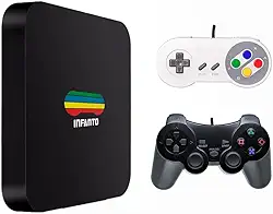 Infanto 4 - Console Retrô com 44 mil jogos antigos (2 controles) (Com fio)
