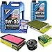 Produktbild QR-PARTS 69341145 Filter Set Inspektionspaket 6 Liter Motoröl Longtime High Tech 5W-30 MANN-FILTER Innenraumfilter Luftfilter Ölfilter