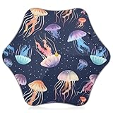 傘 子供 長傘 日傘 軽量 おしゃれ 小学生 キッズ 晴雨兼用 遮光 50cm 撥水 人気 水母 くらげ 海月 ネイビー UPF 50+ 梅雨対策 UVカット 遮熱 男の子 女の子