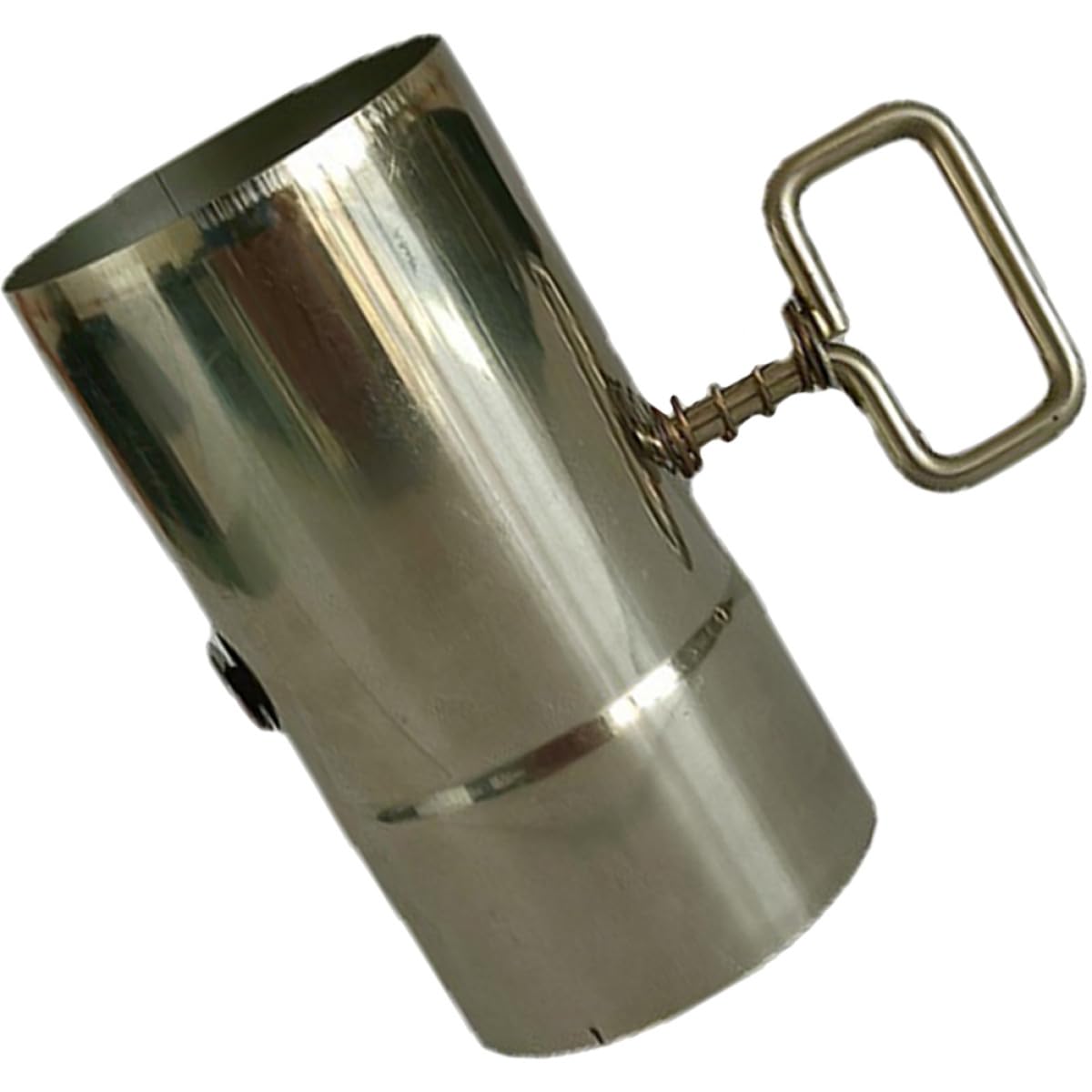 Adjustable 6x12cm Stainless Steel Camping Stove Chimney Flue Pipe Wood Fire Stove Exhaust for Outdoor Tent Heater Flexible Replacement Part for Camping Cooking