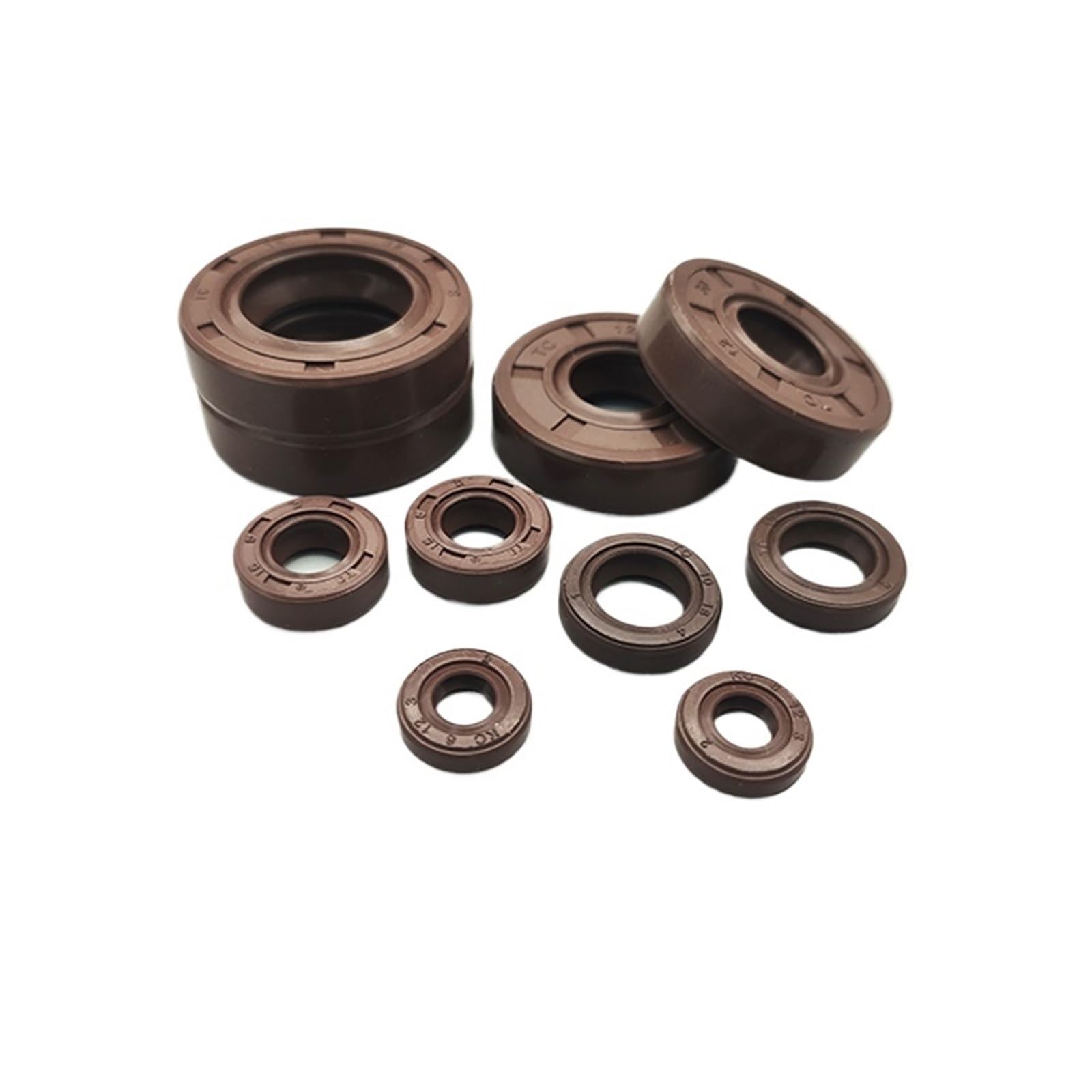 EXBWXNIL 2PCS Oil Seal Gasket 8X14X4 8X14X5(8x18x5 2pcs)