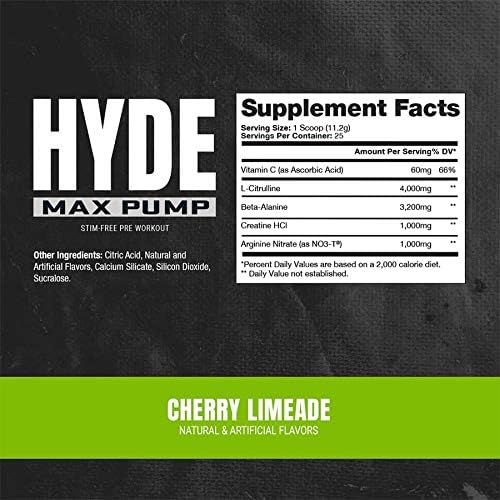 Miniatura 3 de ProSupps Mr. Hyde Signature Lollipop Punch and Hyde Max Pump Cherry Limeade Bundle