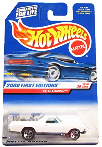 Hot Wheels 2000 First Editions '68 El Camino 8/36, Blanco