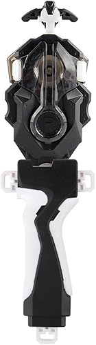 Lanzador y agarre, Battling Tops Burst B-184 Custom Bey Launcher LR Left Right Spin DB Layer System (juego negro)